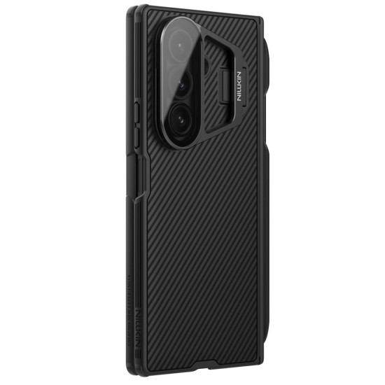 Husa Nillkin CamShield Prop Magnetică (Slot S Pen) pentru Samsung Galaxy Z Fold 7, Neagra (Lentilă Transparentă) (Bakr, 57983127796) by www.silkase.ro