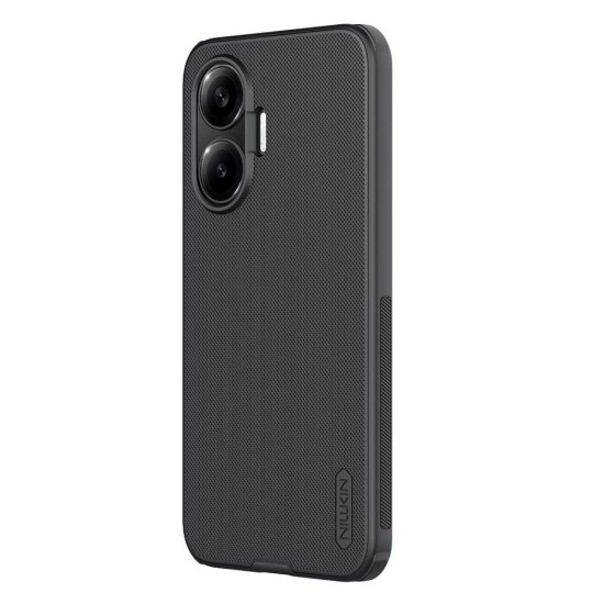 Husa Nillkin Super Frosted PRO Magnetică (MagSafe) pentru Poco F7, Neagra (Bakr, 57983127279) by www.silkase.ro