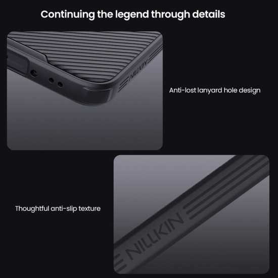 Husa Nillkin CamShield PRO Magnetică (MagSafe) pentru Poco F7, Neagra Husa Nillkin CamShield PRO Magnetică (MagSafe) pentru Poco F7, Neagra (Bakr, 57983127277) by www.silkase.ro