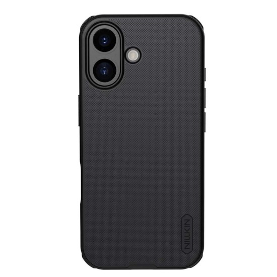 Husă spate Nillkin Super Frosted PRO pentru Apple iPhone 17 Negru (Bakr, 57983127595) by www.silkase.ro