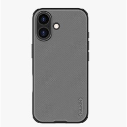 Husa Nillkin Super Frosted PRO pentru Apple iPhone 17, Transparentă (Negru)