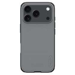 Husa Nillkin Super Frosted PRO pentru Apple iPhone 17 Pro, Transparentă (Negru)