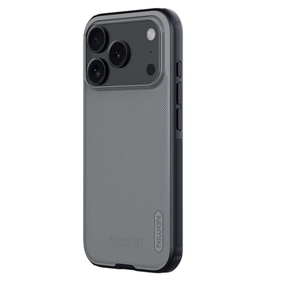 Husa Nillkin Super Frosted PRO pentru Apple iPhone 17 Pro, Transparentă (Negru) Husa Nillkin Super Frosted PRO pentru Apple iPhone 17 Pro, Transparentă (Negru) (Bakr, 57983127600) by www.silkase.ro