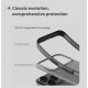 Husa Nillkin Super Frosted PRO pentru Apple iPhone 17 Pro, Transparentă (Negru) Husa Nillkin Super Frosted PRO pentru Apple iPhone 17 Pro, Transparentă (Negru) (Bakr, 57983127600) by www.silkase.ro