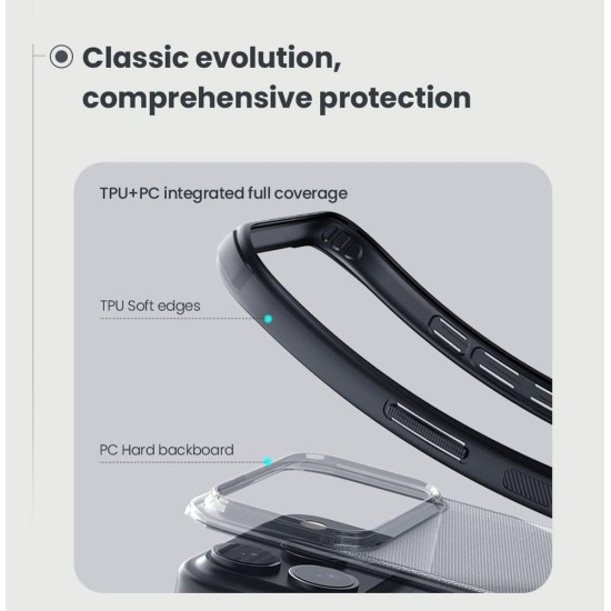 Husa Nillkin Super Frosted PRO pentru Apple iPhone 17 Pro Max, Transparentă (Negru) Husa Nillkin Super Frosted PRO pentru Apple iPhone 17 Pro Max, Transparentă (Negru) (Bakr, 57983127602) by www.silkase.ro