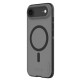 Husa Nillkin Super Frosted PRO Magnetică (MagSafe) pentru Apple iPhone Air, Transparentă (Negru) (Bakr, 57983127615) by www.silkase.ro
