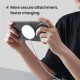 Husa Nillkin Super Frosted PRO Magnetică (MagSafe) pentru Apple iPhone Air, Transparentă (Negru) (Bakr, 57983127615) by www.silkase.ro