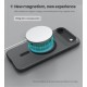 Husa Nillkin Super Frosted PRO Magnetică (MagSafe) pentru Apple iPhone Air, Transparentă (Negru) (Bakr, 57983127615) by www.silkase.ro