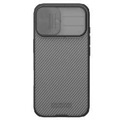 Husa Nillkin CamShield PRO pentru iPhone 17, Transparentă (Negru)