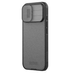 Husa Nillkin CamShield PRO pentru iPhone 17, Transparentă (Negru) Husa Nillkin CamShield PRO pentru iPhone 17, Transparentă (Negru)