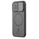 Husa Nillkin CamShield PRO Magnetică (MagSafe) pentru iPhone 17, Transparentă (Negru) (Bakr, 57983127576) by www.silkase.ro
