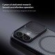 Husa Nillkin CamShield PRO Magnetică (MagSafe) pentru iPhone 17, Transparentă (Negru) (Bakr, 57983127576) by www.silkase.ro