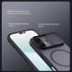 Husa Nillkin CamShield PRO Magnetică (MagSafe) pentru iPhone 17, Transparentă (Negru) (Bakr, 57983127576) by www.silkase.ro