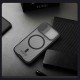 Husa Nillkin CamShield PRO Magnetică (MagSafe) pentru iPhone 17, Transparentă (Negru) (Bakr, 57983127576) by www.silkase.ro