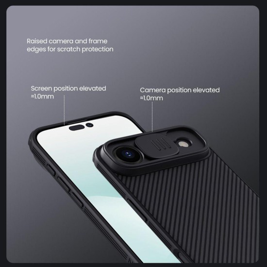 Husa Nillkin CamShield PRO Magnetică (MagSafe) pentru iPhone Air, Neagra Husa Nillkin CamShield PRO Magnetică (MagSafe) pentru iPhone Air, Neagra (Bakr, 57983127577) by www.silkase.ro