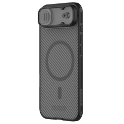 Husa Nillkin CamShield PRO Magnetică (MagSafe) pentru iPhone Air, Transparentă (Negru)