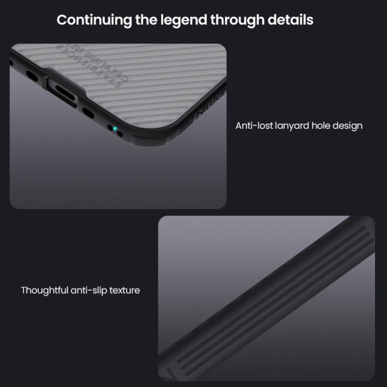 Husa Nillkin CamShield PRO Magnetică (MagSafe) pentru iPhone Air, Transparentă (Negru) Husa Nillkin CamShield PRO Magnetică (MagSafe) pentru iPhone Air, Transparentă (Negru) (Bakr, 57983127578) by www.silkase.ro