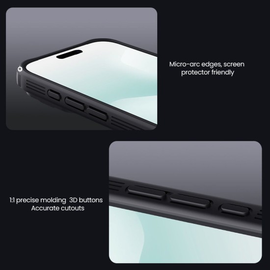 Husa Nillkin CamShield PRO Magnetică (MagSafe) pentru iPhone 17 Pro Max, Transparentă (Negru) Husa Nillkin CamShield PRO Magnetică (MagSafe) pentru iPhone 17 Pro Max, Transparentă (Negru) (Bakr, 57983127582) by www.silkase.ro