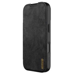 Husa Nillkin Qin Book PRO (Piele) pentru Apple iPhone 17 Pro, Neagra Husa Nillkin Qin Book PRO (Piele) pentru Apple iPhone 17 Pro, Neagra