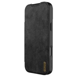 Husa Nillkin Qin Book PRO (Piele) pentru Apple iPhone 17 Pro Max, Neagra Husa Nillkin Qin Book PRO (Piele) pentru Apple iPhone 17 Pro Max, Neagra