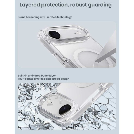 Husa Nillkin Nature TPU PRO Magnetică (MagSafe) pentru Apple iPhone Air, Transparentă (Bakr, 57983127555) by www.silkase.ro