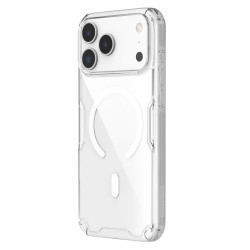 Husa Nillkin Nature TPU PRO Magnetică (MagSafe) pentru Apple iPhone 17 Pro Max, Transparentă Husa Nillkin Nature TPU PRO Magnetică (MagSafe) pentru Apple iPhone 17 Pro Max, Transparentă
