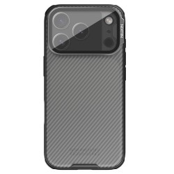 Husa Nillkin CamShield Prop (Stand Cameră) pentru iPhone 17 Pro, Transparentă (Negru)