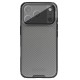 Husa Nillkin CamShield Prop (Stand Cameră) pentru iPhone 17 Pro, Transparentă (Negru) (Bakr, 57983127587) by www.silkase.ro