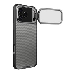 Husa Nillkin CamShield Prop (Stand Cameră) pentru iPhone 17 Pro Max, Transparentă (Negru) Husa Nillkin CamShield Prop (Stand Cameră) pentru iPhone 17 Pro Max, Transparentă (Negru)