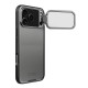 Husa Nillkin CamShield Prop (Stand Cameră) pentru iPhone 17 Pro Max, Transparentă (Negru) (Bakr, 57983127589) by www.silkase.ro