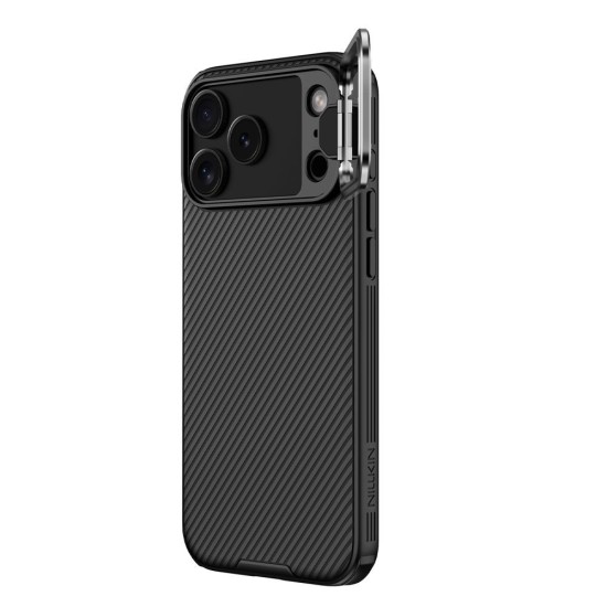 Husa Nillkin CamShield Prop (Stand Cameră) pentru iPhone 17 Pro Max, Neagra Husa Nillkin CamShield Prop (Stand Cameră) pentru iPhone 17 Pro Max, Neagra (Bakr, 57983127590) by www.silkase.ro