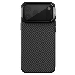 Husa Nillkin CarboProp Aramidă Magnetică (MagSafe) pentru iPhone 17 Pro Max, Neagra
