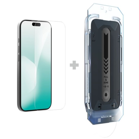 Folie de Sticlă Nillkin H+ PRO (0.2mm, 2.5D) pentru Apple iPhone 17 (cu aplicator) Folie de Sticlă Nillkin H+ PRO (0.2mm, 2.5D) pentru Apple iPhone 17 (cu aplicator) (Bakr, 57983127531) by www.silkase.ro