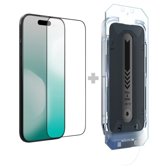 Folie de Sticlă Nillkin CP+ PRO (2.5D, Full Cover) pentru Apple iPhone Air (cu aplicator), Neagra (Bakr, 57983127522) by www.silkase.ro