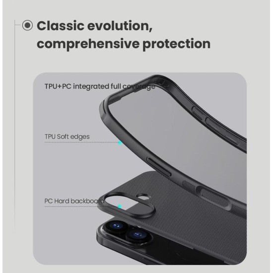 Husa Nillkin Super Frosted PRO pentru Apple iPhone 17, Verde Închis Husa Nillkin Super Frosted PRO pentru Apple iPhone 17, Verde Închis (Bakr, 57983127604) by www.silkase.ro