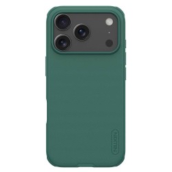 Husa Nillkin Super Frosted PRO pentru Apple iPhone 17 Pro, Verde Închis