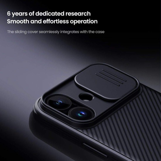 Husa Nillkin CamShield PRO pentru iPhone 17, Albastra Husa Nillkin CamShield PRO pentru iPhone 17, Albastra (Bakr, 57983127566) by www.silkase.ro