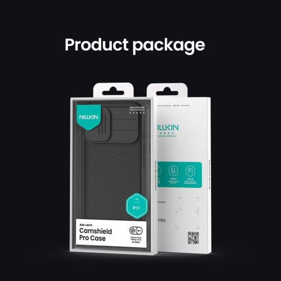 Husa Nillkin CamShield PRO pentru iPhone 17, Albastra Husa Nillkin CamShield PRO pentru iPhone 17, Albastra (Bakr, 57983127566) by www.silkase.ro