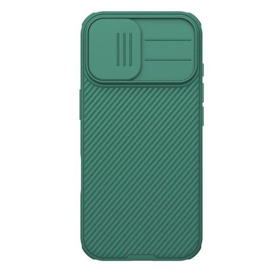 Husa Nillkin CamShield PRO pentru iPhone 17, Verde Închis Husa Nillkin CamShield PRO pentru iPhone 17, Verde Închis (Bakr, 57983127567) by www.silkase.ro