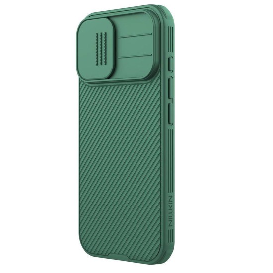 Husa Nillkin CamShield PRO pentru iPhone 17, Verde Închis Husa Nillkin CamShield PRO pentru iPhone 17, Verde Închis (Bakr, 57983127567) by www.silkase.ro