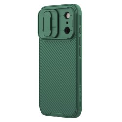 Husa Nillkin CamShield PRO pentru iPhone 17 Pro, Verde Închis Husa Nillkin CamShield PRO pentru iPhone 17 Pro, Verde Închis