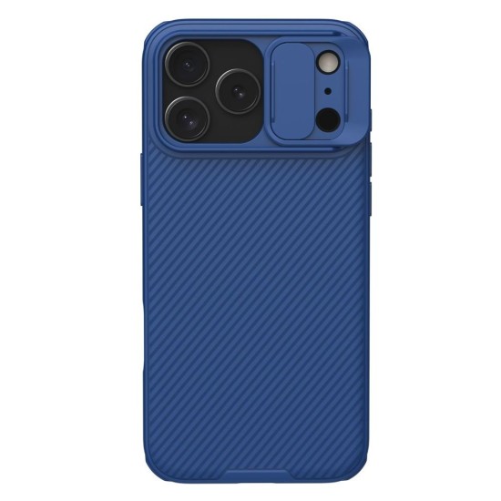 Husa Nillkin CamShield PRO pentru iPhone 17 Pro Max, Albastra Husa Nillkin CamShield PRO pentru iPhone 17 Pro Max, Albastra (Bakr, 57983127571) by www.silkase.ro