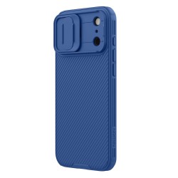 Husa Nillkin CamShield PRO pentru iPhone 17 Pro Max, Albastra Husa Nillkin CamShield PRO pentru iPhone 17 Pro Max, Albastra