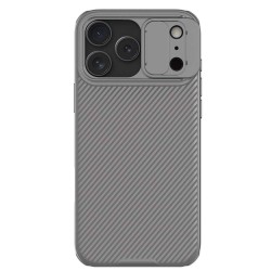 Husa Nillkin CamShield PRO pentru iPhone 17 Pro Max, Gri Titaniu
