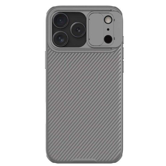 Husa Nillkin CamShield PRO pentru iPhone 17 Pro Max, Gri Titaniu (Bakr, 57983127573) by www.silkase.ro