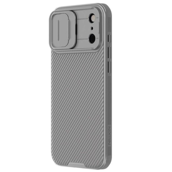 Husa Nillkin CamShield PRO pentru iPhone 17 Pro Max, Gri Titaniu (Bakr, 57983127573) by www.silkase.ro