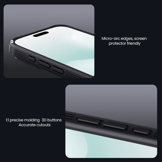 Husa Nillkin CamShield PRO pentru iPhone 17 Pro Max, Gri Titaniu (Bakr, 57983127573) by www.silkase.ro