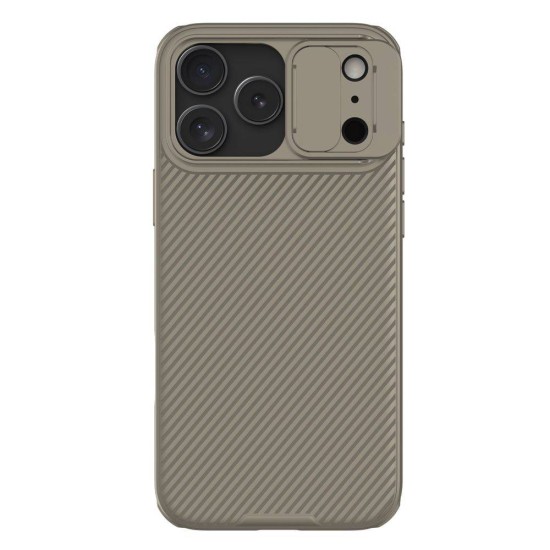Husa Nillkin CamShield PRO pentru iPhone 17 Pro Max, Aurie Husa Nillkin CamShield PRO pentru iPhone 17 Pro Max, Aurie (Bakr, 57983127574) by www.silkase.ro