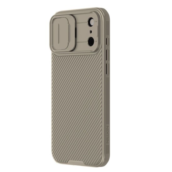 Husa Nillkin CamShield PRO pentru iPhone 17 Pro Max, Aurie Husa Nillkin CamShield PRO pentru iPhone 17 Pro Max, Aurie (Bakr, 57983127574) by www.silkase.ro