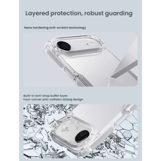 Husa Nillkin Nature TPU PRO pentru Apple iPhone Air, Transparentă (Negru) Husa Nillkin Nature TPU PRO pentru Apple iPhone Air, Transparentă (Negru) (Bakr, 57983127779) by www.silkase.ro